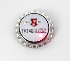 Becks bier pils button - becks,