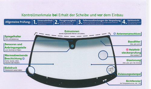 Frontscheibe windschutzscheibe - frontscheibe,