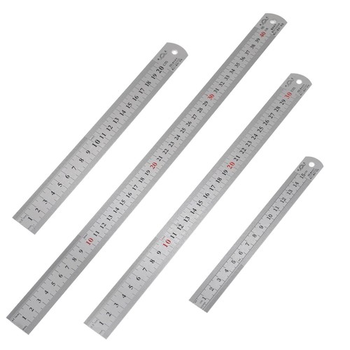 Lineal set stahl - lineal, 15/20/30/40cm
