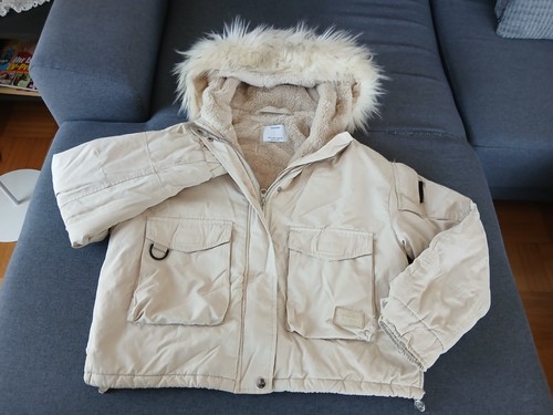 Winterjacke mit kapuze bershka - winterjacke,