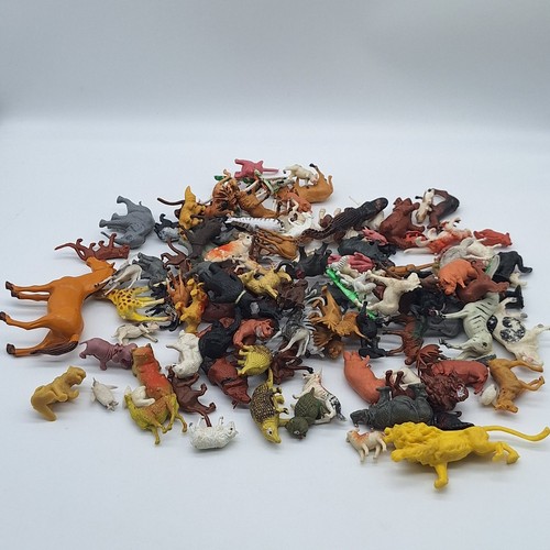 Konvolut plastik tiere - plastik,