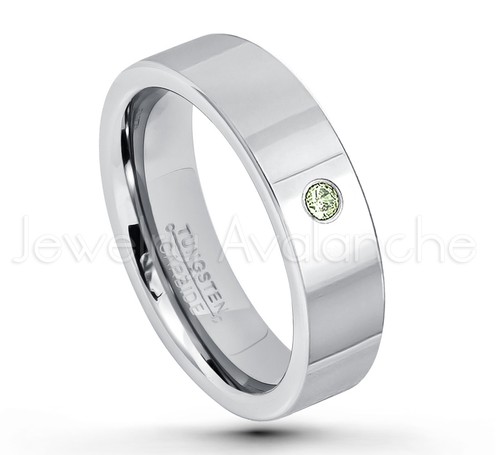 07ct peridot solitaire - 0.07ct,