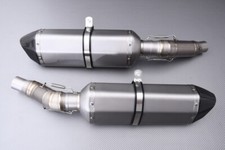 Doppeltes auspuffendrohr - auspuffendrohr, /