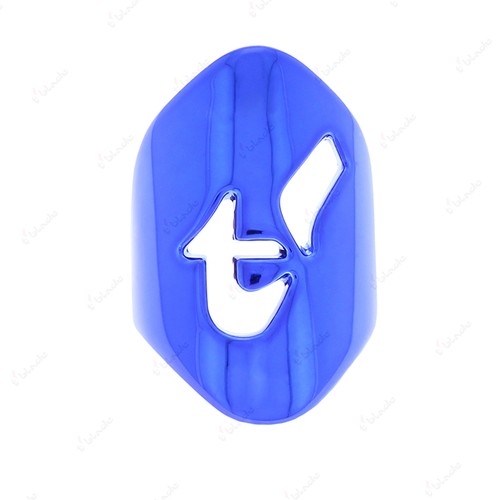 Blade clip metallic blau - clip,