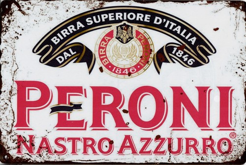 Blechschild peroni 20x30cm - blechschild,