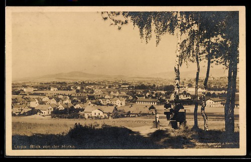 Leipa ceska lipa blick von - leipa, /