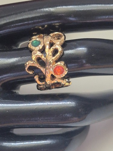 Vintage ring vergoldet - vintage,