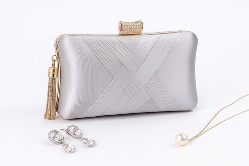 Clutch silber damen - clutch,