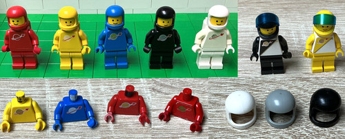 Lego figur minifig astronaut - -,