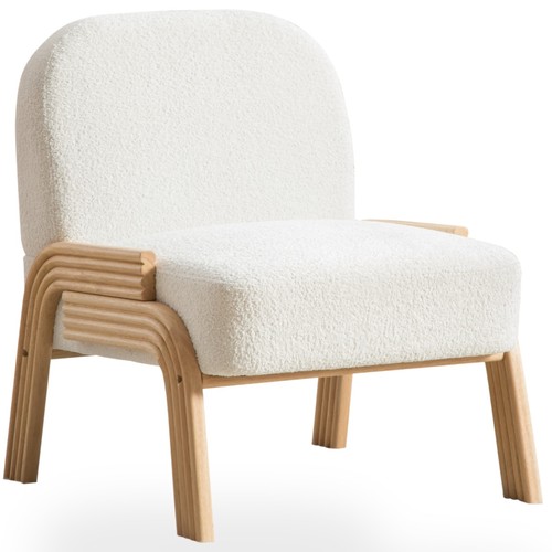 Moderner chenille loungesessel - moderner,