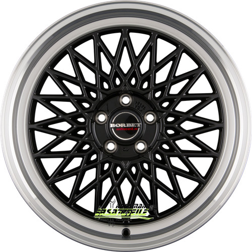 Borbet black rim - borbet, b