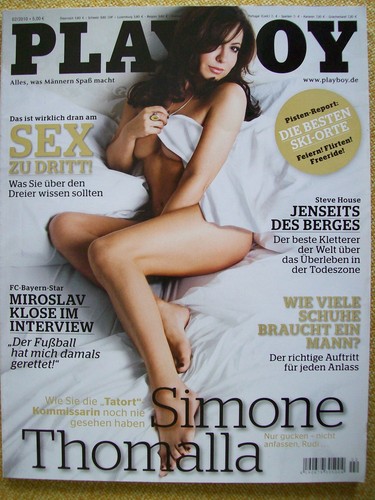 Playboy simone thomalla - simone,