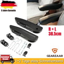 2X Sitzarmlehne Armstütze L + R einstellbar 38.5cm Universal LKW PKW Wohnmobil