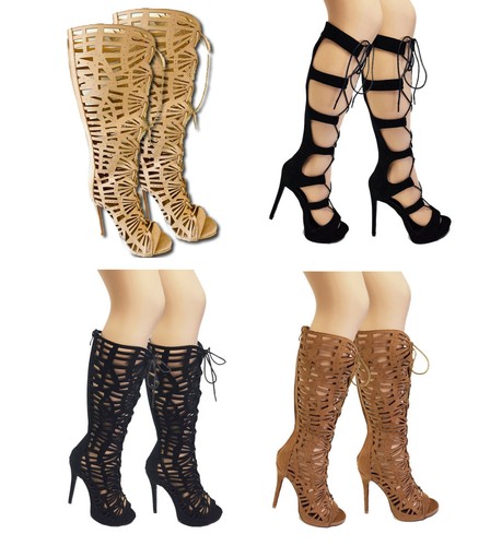 Highheel heel sommerstiefel - highheel,