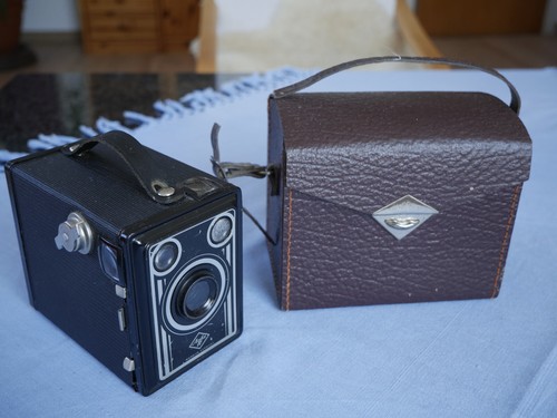 Vintage agfa box kamera mit - agfa,