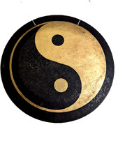 Feng Gong - Wind-Gong - Yin Yang - Bronze - 28" / 70 cm ⌀ - Klangmassage Meditat