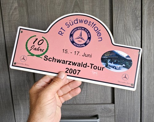 Oldtimer auto rallye schild - oldtimer,