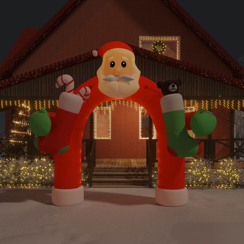 Aufblasbarer weihnachtsbogen - aufblasbarer,
