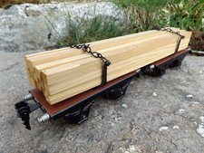 Märklin Spur 0 Langholzwagen