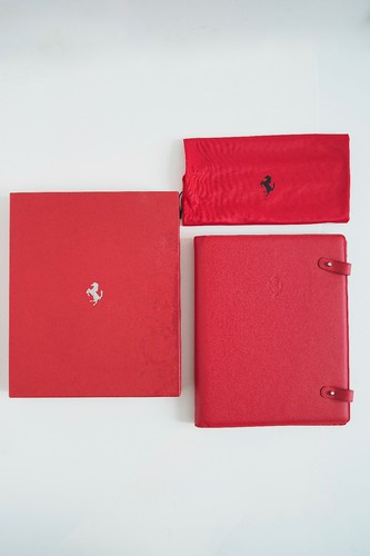Ferrari rot leder memory pen - leder,