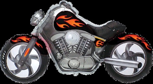 Motorrad custom schwarz - schwarz, harley
