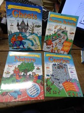 4er Set Out And About Aktivitätsbuch - Kingfisher: Geister - Natur - Burgen