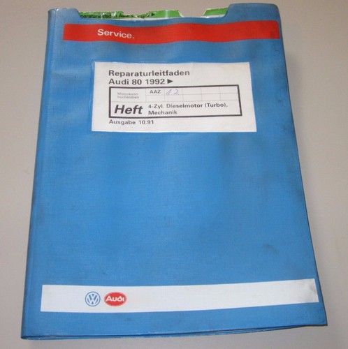 Werkstatthandbuch audi b4 - werkstatthandbuch, 80