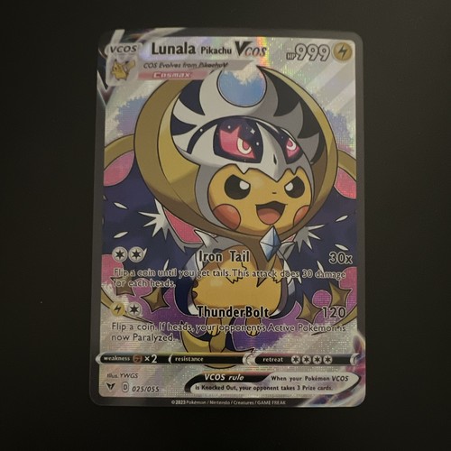 Pokémon ccg lunala pikachu - pokémon,