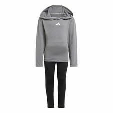 Kinder-Trainingsanzug Adidas And Little Grau