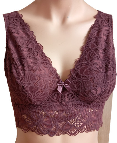 Nuance longline bralette soft - nuance,