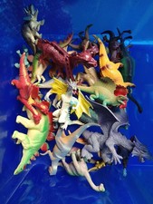 Konvolut Spielfiguren Drachen & Dinos - 25 Stk. - gebraucht -