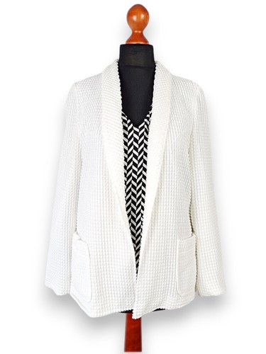 80er vintage weißer blazer - 80er,