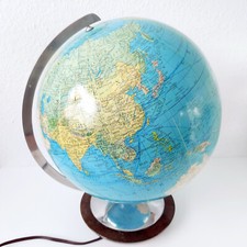 Columbus Duo Erdglobus Glasglobus Globus Leuchtglobus Paul Oestergaard 60er