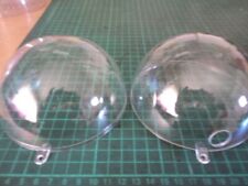 2 x Acrylglaskugel 12 cm Durchmesser mit Lochbohrung, teilbar, mit Aufhängeöse