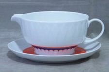 THOMAS SERVICE LANZETTE 70ER  POPPIG FLOWER POWER SOSSIERE SAUCIERE UNTERTELLER