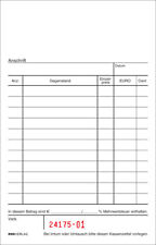 RNK Verlag Kassenblock 96 x