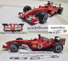 Ferrari Formel1 F 2004 Modellauto aus Sammlung Maßstab 1:24 Hot Wheels Weiße 1