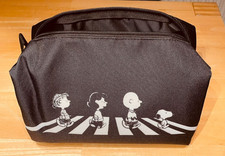 Snoopy Peanuts - Kulturbeutel Kosmetiktasche Makeup-Tasche - schwarz **NEU+OVP**