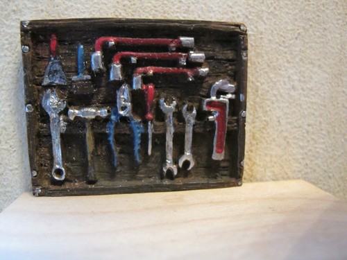 Vintage werkzeug wand - vintage,