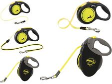 flexi® Seil/Gurt NEONGELB Hundeleine Flexileine Rollleine Automatik Giant Prof.