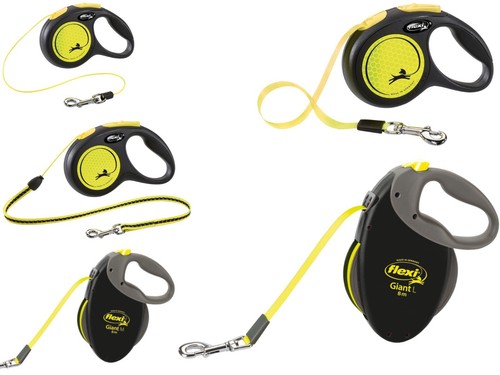 Flexi seil gurt - seil/gurt, neon