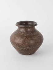 Altes Bronze Gefäß Vase