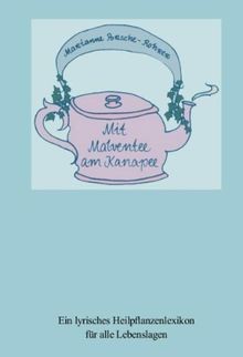 Mit malventee kanapee - kanapee:, ein