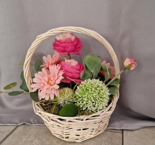 Seidenblumengesteck - , im