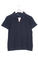 CECIL Polo-Shirt Damen Shirt Gr. DE 40 blau Casual-Look