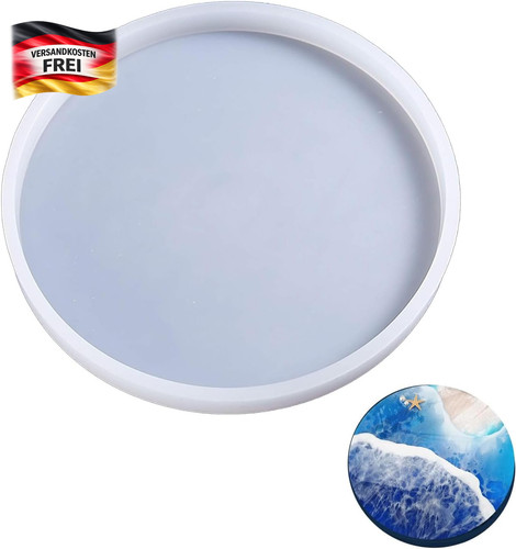 Resin silikonform rund für - silikonform,
