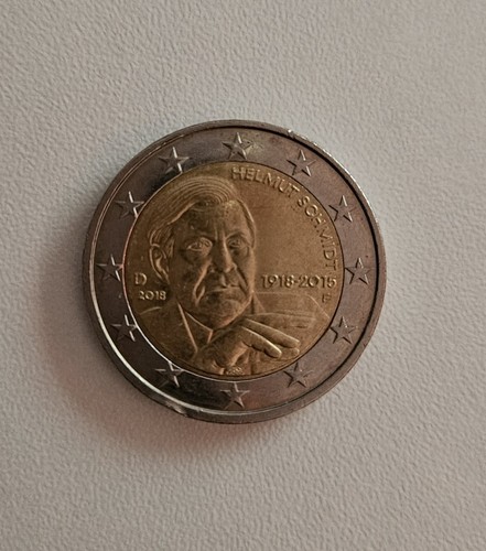 Euro münze helmut schmidt - helmut,