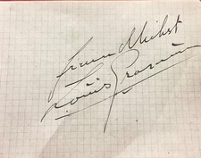 LOUIS GRAVEURE- eigenhändig