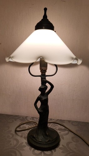 Tischlampe messing figürlich - tischlampe,
