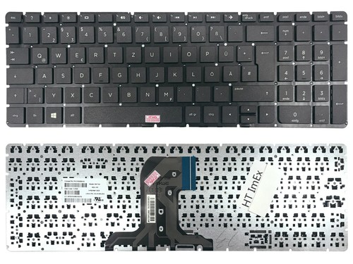 Deutsche schwarz tastatur - schwarz,